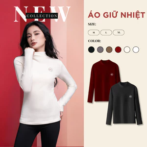 Áo Giữ Nhiệt ECOCHIC Phiên Bản Mới Mềm Mịn Không Tĩnh Điện Giữ Ấm Tốt Chất Liệu Cotton Cao Cấp B195