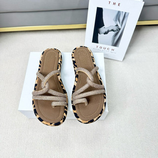 Dép Nữ Kẹp Sỏ Ngón Đính Xoàn Cao Cấp MA Shoes –  Đế Bánh Mì Cao 3cm D4792