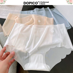 Quần lót nữ lụa băng tàng hình siêu mỏng không lộ viền Quần chip nữ đúc su cao cấp kháng khuẩn L1029