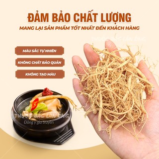 Rễ sâm Trường Bạch 100g, nhân sâm núi, dùng pha trà, hầm canh, ngâm uống, tốt cho sức khỏe