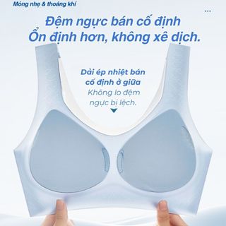 Áo ngực su cao cấp su thạch mỏng nhẹ thoáng mát co giãn linh họat mút vừa ôm nâng ngực DEVARI A606