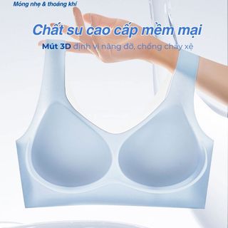 Áo ngực su cao cấp su thạch mỏng nhẹ thoáng mát co giãn linh họat mút vừa ôm nâng ngực DEVARI A606