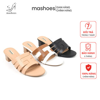 Dép Cao Gót 5CM Quai Cách Điệu Sơn Cạnh Cao Cấp MA Shoes D4736 - Thanh Lịch, Tinh Tế, Dễ Mang
