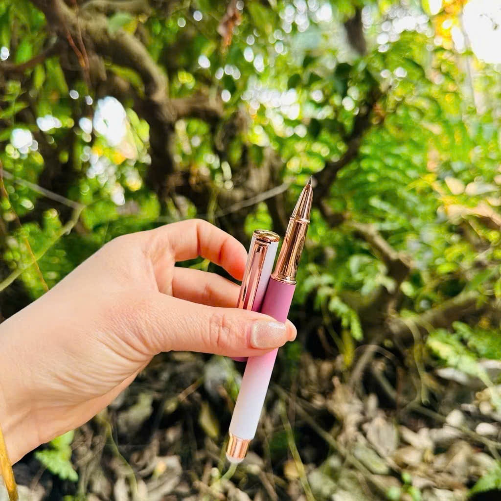 Bút Máy Tẩy Xóa H-01 , Ngòi 0.38mm Viết Êm Trơn Chất Lượng Cao.