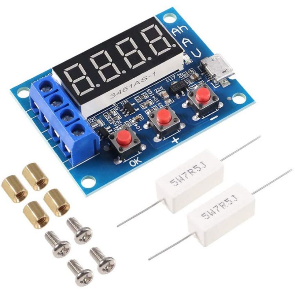 Mạch kiểm tra dung lượng pin và acquy