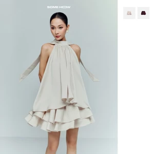 Chân Váy Ngắn Silk Aform Layers Chất Vải Lụa Tô Châu Thoải Mái ,WCV059 SOME HOW STORE