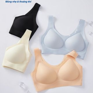 Áo ngực su cao cấp su thạch mỏng nhẹ thoáng mát co giãn linh họat mút vừa ôm nâng ngực DEVARI A606