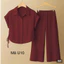 Set Đồ Nữ Sơ Mi 10 Màu, , Tay Hến, Quần Ống Suông chất liệu Đũi Tơ Xước- Minh Thư 2k8 Fashion