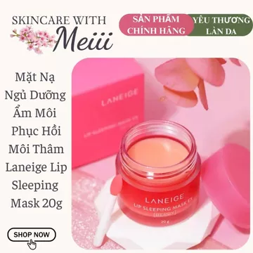 [ MADE IN KOREA ] Mặt Nạ Ngủ Dưỡng Ẩm Môi Và Phục Hồi Môi Thâm Laneige Lip Sleeping Mask 20g