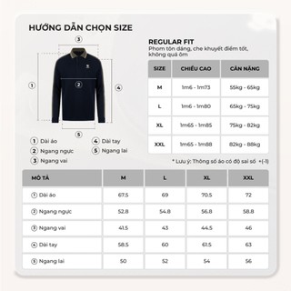 [DEAL SỐC 6.6] Áo polo nam tay dài POPPY, BST FAMILY BEAR, vải cá sấu cotton interlock, thanh lịch - POLOMANOR