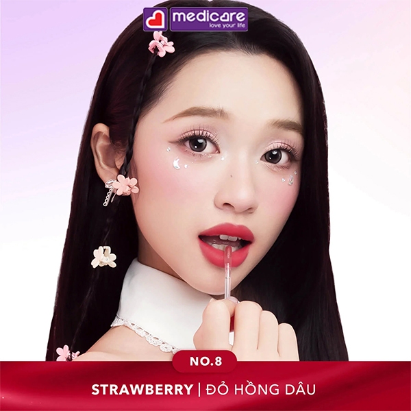 Son kem lì M.O.I Matte Lasting lip tint 4g