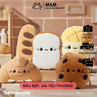 Bộ sưu tập trà chiều - Búp bê bông mô phỏng lát bánh mì nướng, kho Hà Nội