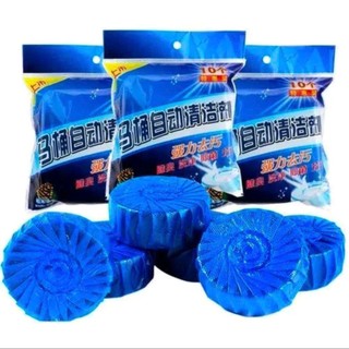 Viên thả bồn cầu, Combo 5 túi ( 50 viên) tẩy bồn cầu, thả bồn cầu giúp sạch mảng bám, khử mùi hôi hiệu quả thơm mát