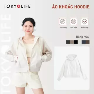 Áo khoác nữ TOKYOLIFE năng động trẻ trung mềm mại đa năng 4 mùa tiện lợi 40004136
