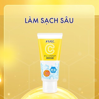 Sữa Rửa Mặt Melano CC Dưỡng Sáng, Sạch Sâu Deep Clear Enzyme Face Wash (130g)