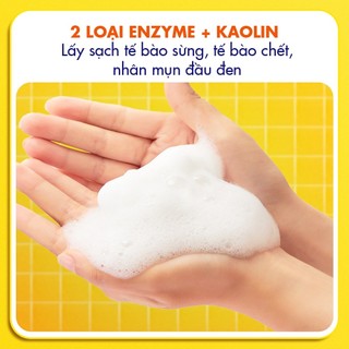 Sữa Rửa Mặt Dưỡng Trắng Melano CC Deep Clear Enzyme Face Wash (130g)