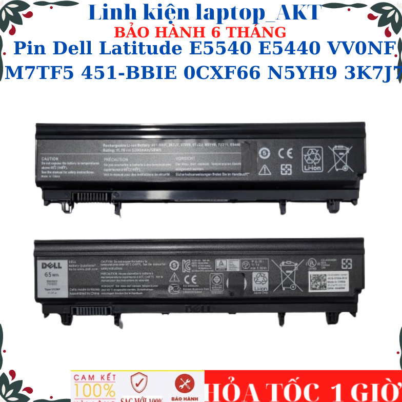 Patona Akku Für Dell Latitude 14 15 5000 E5440 E5540 0K8HC 3K7J7 451 Bbid Laptop Akku Ersatzakku 4400 Mah 11 1 V 1 St 100 Kompatibel Mit Den Original Akkus Durch Massgefertigte Passform S0t3z0be