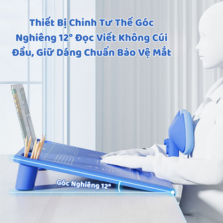 Bàn Học Chống Gù Lưng, Chống Cận Thị Cho Học Sinh Tiểu Học - Bàn Điều Chỉnh Tư Thế Ngồi Đúng, Bảo Vệ Mắt Bé Từ 5-12 Tuổi