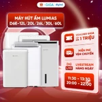 Máy hút ẩm Lumias D6E-12L/ 20L/ 26L/30L/60L- Tự động dừng khi đầy nước - Bộ lọc ion bạc - Ứng dụng Mihome - BH 18 tháng — ảnh 1