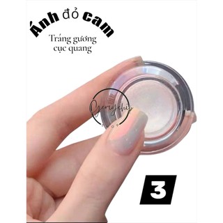 Bột Tráng gương nail cực quang dùng để trang trí nail,phụ kiện làm nền trơn, bột sáng mịn