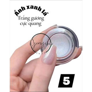 Bột Tráng gương nail cực quang dùng để trang trí nail,phụ kiện làm nền trơn, bột sáng mịn