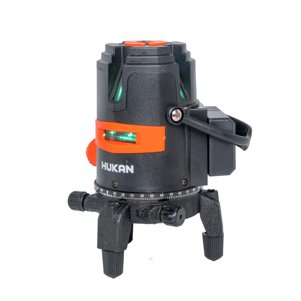 Máy Cân Bằng Laser 5 Tia Xanh HUKAN G1-T81 | Tự Cân Bằng, Độ Chính Xác Cao ±1mm/6m, Tầm Xa 75m, Bảo Hành 6 Tháng