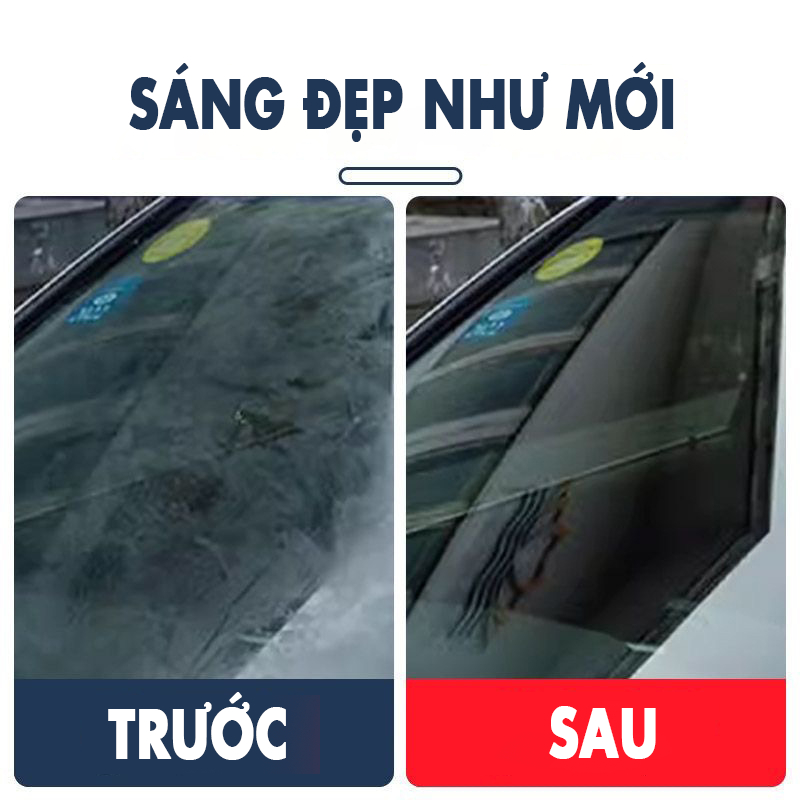 Bột đánh bóng kính xe hơi PICAUTO , bột tẩy dầu phim cho kính xe, tặng miếng mút đánh bóng NT29