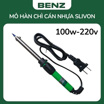 Mỏ Hàn Điện SLIVON Cán Nhựa 40w - 60w - 80w - 100w, Mỏ Hàn Chì, Mỏ Hàn Cán Nhựa.