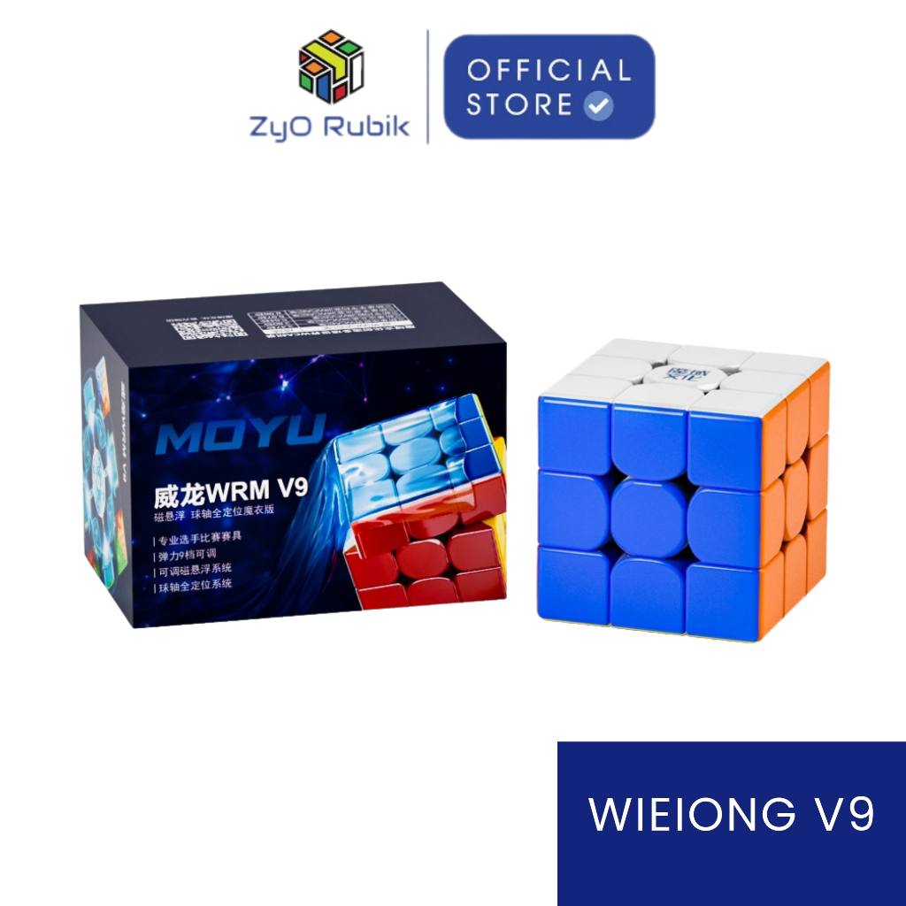 Rubik 3x3x3 2023 Moyu Weilong WRM V9 - Rubic Weilong V9 4 Phiên Bản ...