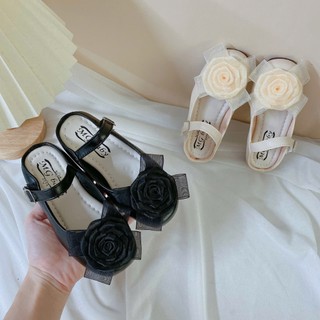 Sz 21-35 Form Nhỏ Sục Búp Bê Đính Hoa Hồng Quai Ngang Tiểu Thư Cho Bé Gái K094