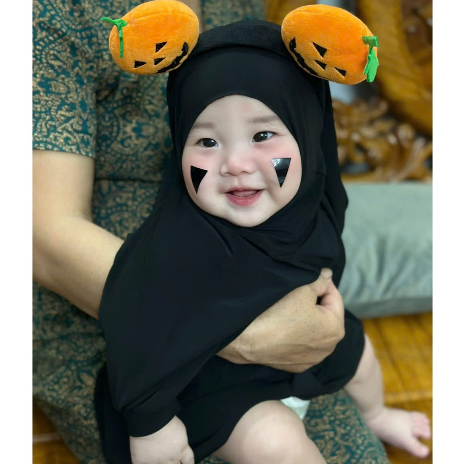Sẵn Ship - Hỏa Tốc -Halloween - Vô Diện kèm dán mắt và bờm tóc chiều cao từ 60cm- 140cm bé trai bé gái cover hàn Quốc