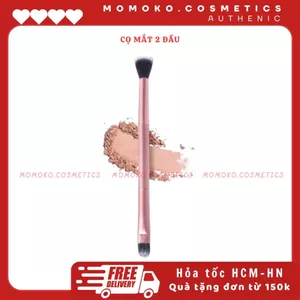 Cọ đánh mắt 2 đầu cọ trang điểm đánh phấn mắt 2 đầu trang điểm makeup không nhoè tiện dụng