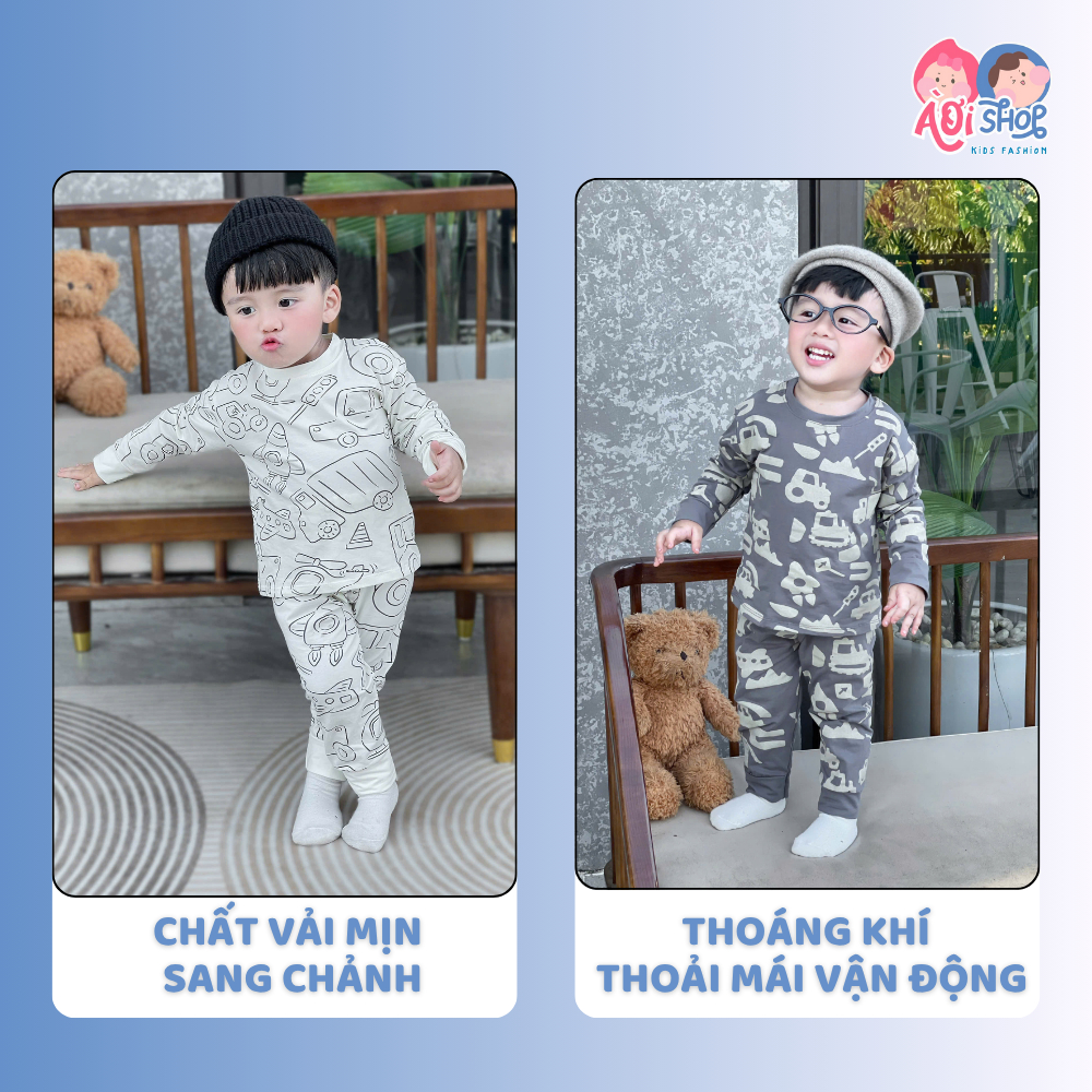 [À ƠI SHOP] Q20- set 3 bộ dài máy bay ô tô- a100.268