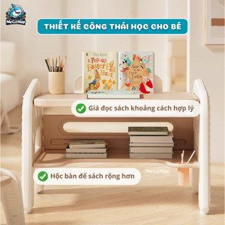 Bộ Bàn Ghế Đa Năng Pakey Kèm Ghế Cho Bé, Bàn Học Tích Hợp Bảng Vẽ Thông Minh