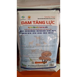 Đạm tăng lực gói 1kg dạng cốm siêu tan chuyên dùng cho trang trại