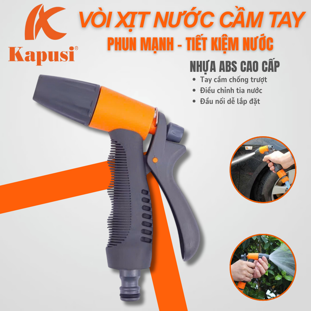 VÒI TƯỚI CÓ ĐIỀU CHỈNH HARDEN 633141 – PHUN MẠNH, ĐIỀU CHỈNH LINH HOẠT, DỄ DÀNG SỬ DỤNG