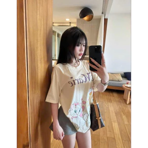 Áo Thun Mèo Marry Dễ Thương - Unisec Nam Nữ Chất Vải Mềm - Không Xù Lông - Phù Hợp Cho Nam Và Nữ