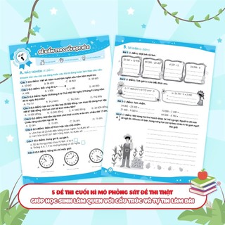 Sách - Bộ đề ôn luyện và kiểm tra Toán lớp 3 tập 2