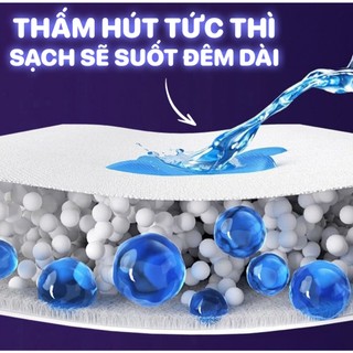 Băng vệ sinh ban đêm Topgia 35cm siêu thấm hút vải không dệt êm ái giảm trào ngược