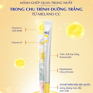 Tinh Chất Vitamin C Dưỡng Trắng Da, Mờ Thâm Melano CC Whitening Essence (20ml)