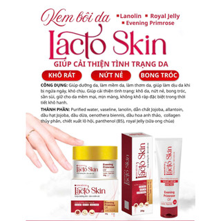 Kem Bôi Dưỡng Ẩm , Làm Mềm Da LACTO SKIN 30g- Giúp cải thiện tình trạng tình trạng bong tróc, nứt nẻ