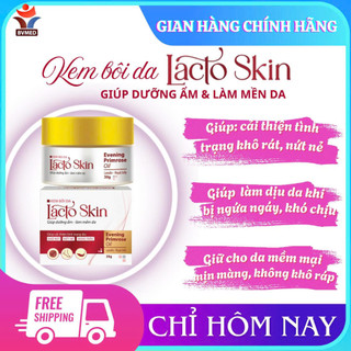 Kem Bôi Dưỡng Ẩm , Làm Mềm Da LACTO SKIN 30g- Giúp cải thiện tình trạng tình trạng bong tróc, nứt nẻ