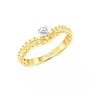 PRIMA Nhẫn Vàng 9K Kim Cương -  BST VICTORIANA - 991R5453