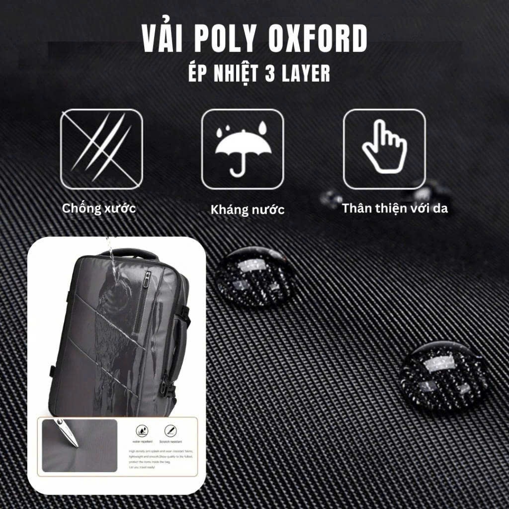 Balo laptop nam nữ chống nước đựng laptop 17 inch balo đi học đi làm du lịch cao cấp thời trang B39
