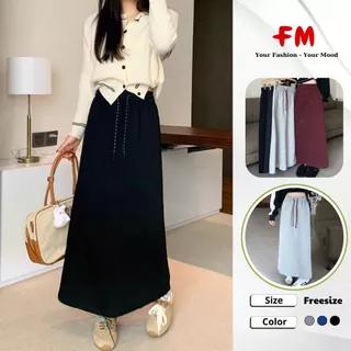 Chân Váy Nỉ Dài Suông Nữ FMSTYLE Xẻ Sau - Freesize Dễ Mang, Phối Đồ Gì Cũng Xinh  25111153