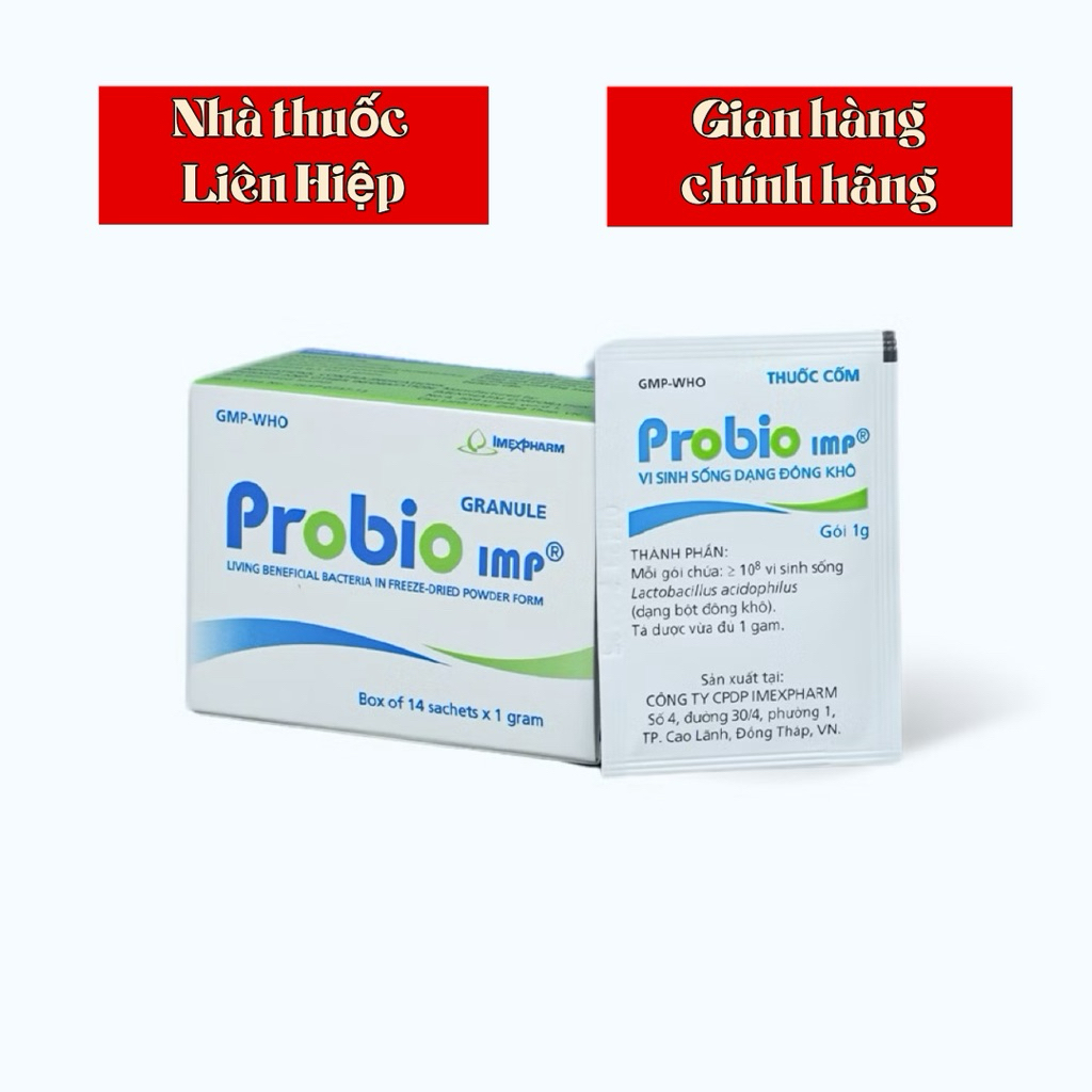 men vi sinh hỗ trợ tiêu hoá Probio | Shopee Việt Nam