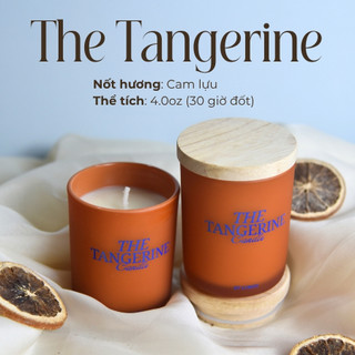 Nến Thơm Tangerine Quà Tặng Cao Cấp Hương Ngọt Mát [Kèm Túi Thiệp] Cho Phòng Vừa Và Nhỏ