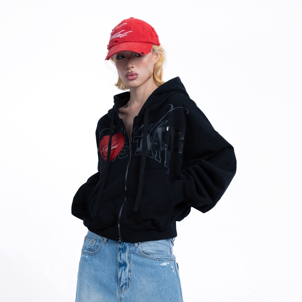 [GIẢM GIÁ 50%] Áo Hoodie Zip I Love Me/ "DauTrien" chất liệu dày dặn, Form Boxy, Unisex Nam Nữ - SOUSTATE Chính Hãng | BigBuy360 - bigbuy360.vn