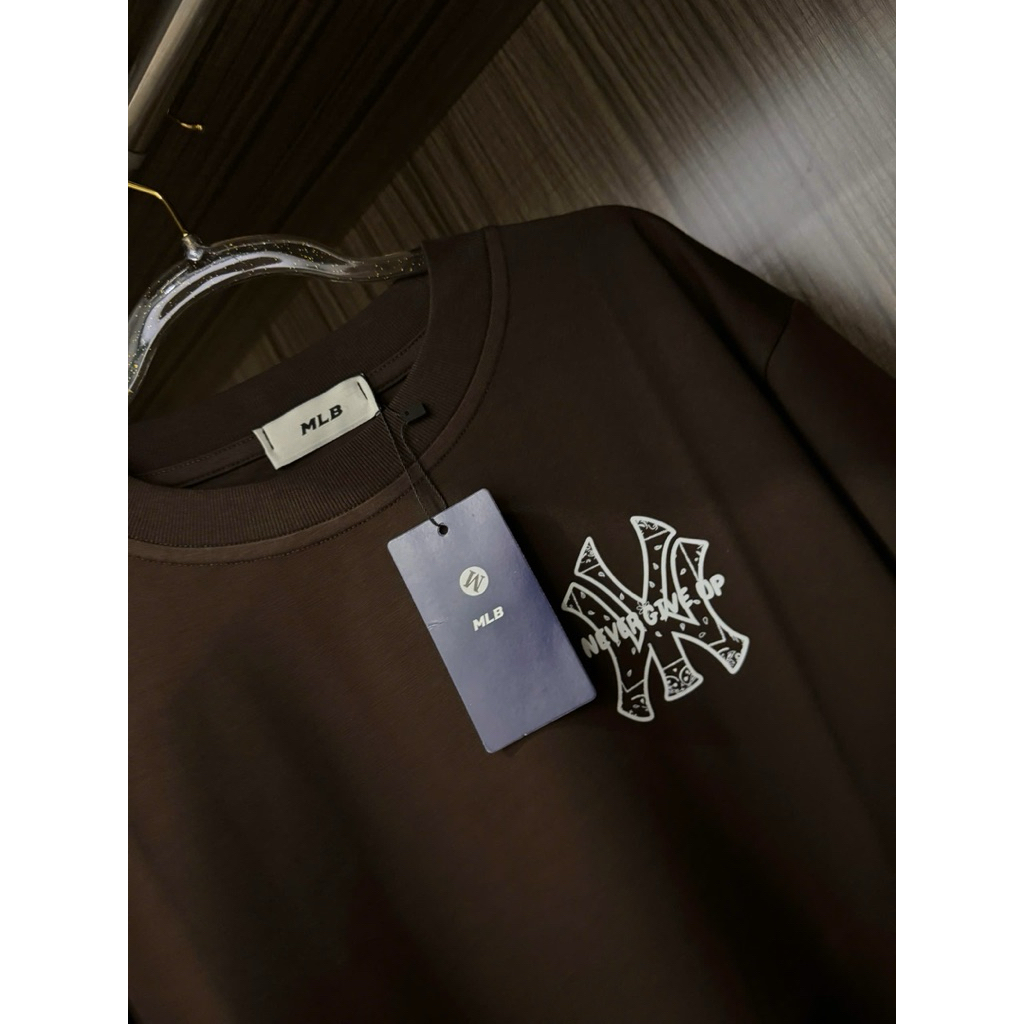 Áo Thun Unisex Never Give Vải Đẹp - Mềm Mịn Không Xù Lông - Full Tag Mac