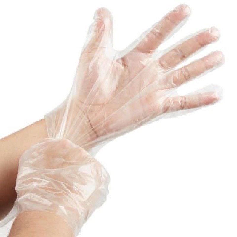 500 gram Bao tay nylon - bao tay xốp chất gai dày dặn sử dụng một lần cho làm bếp - Găng tay nấu ăn
